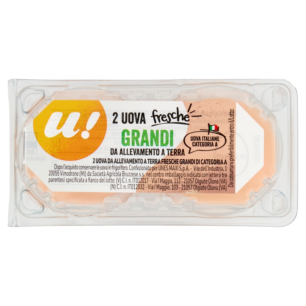 2 Uova Fresche Grandi U!